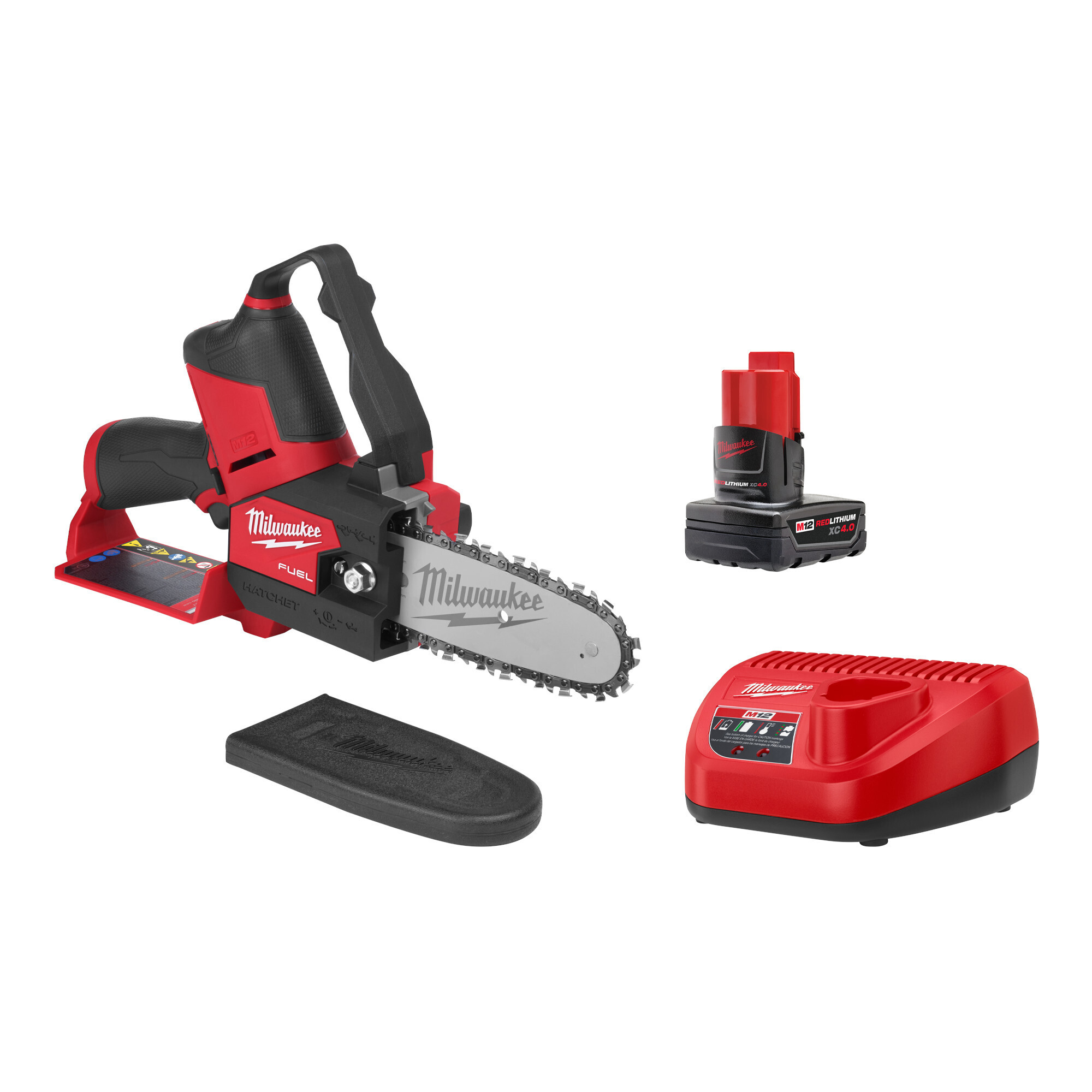 Milwaukee M12 FUEL Hatchet Pruning Saw Kit, 6in. Bar, 12V Li-Ion, Model# 2527-21
